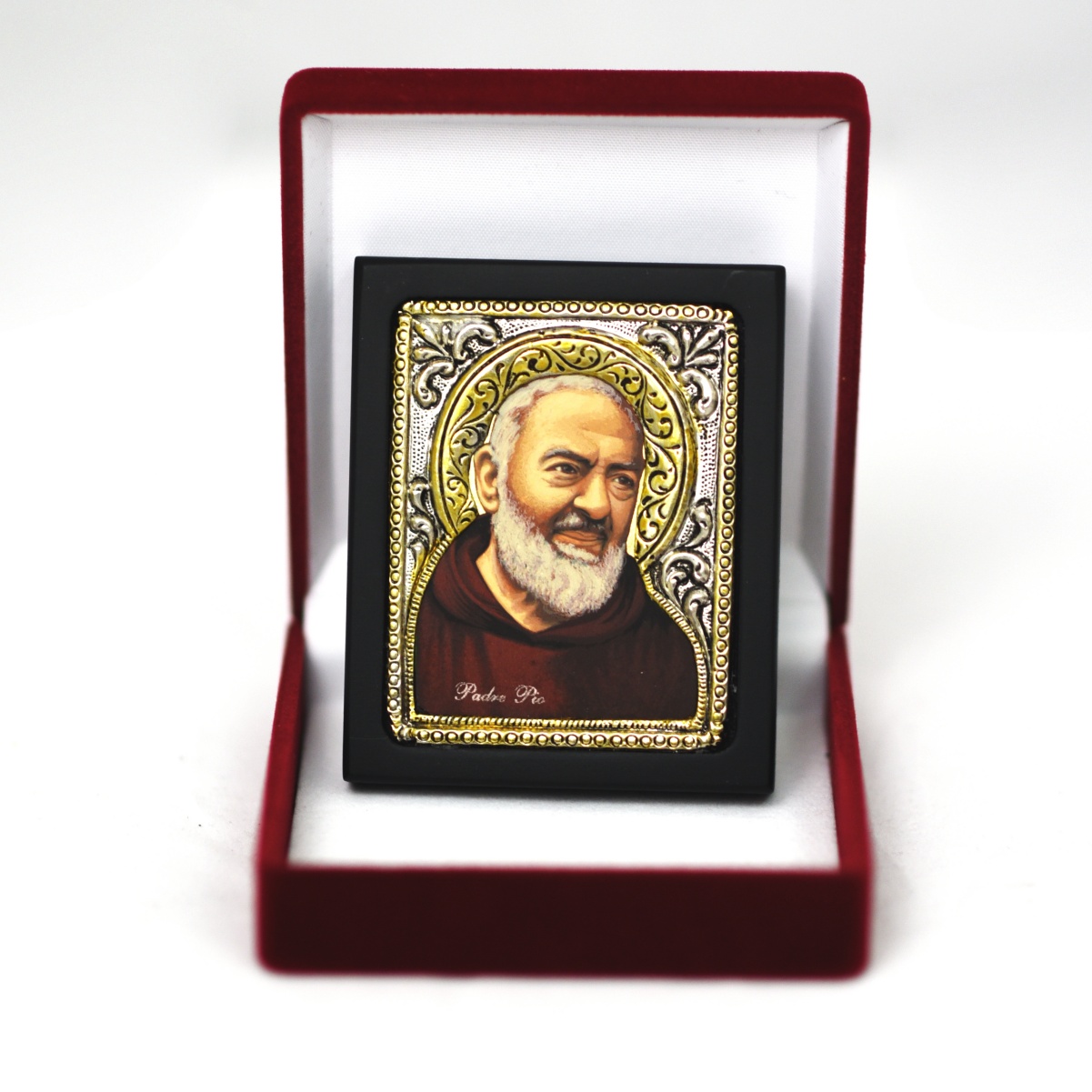 Ikona w pudełku św. Ojciec Pio