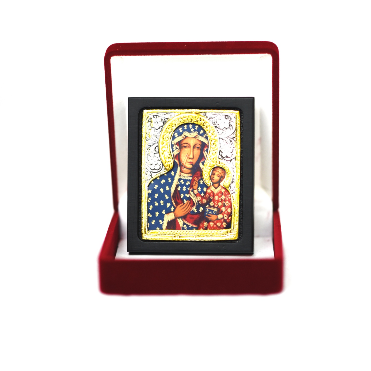 Ikona w pudełku Matka Boża Częstochowska