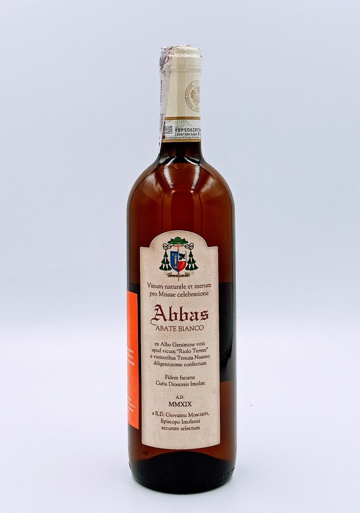 Wino mszalne Abbas-białe lekko-słodkie (certyfikat KEP)