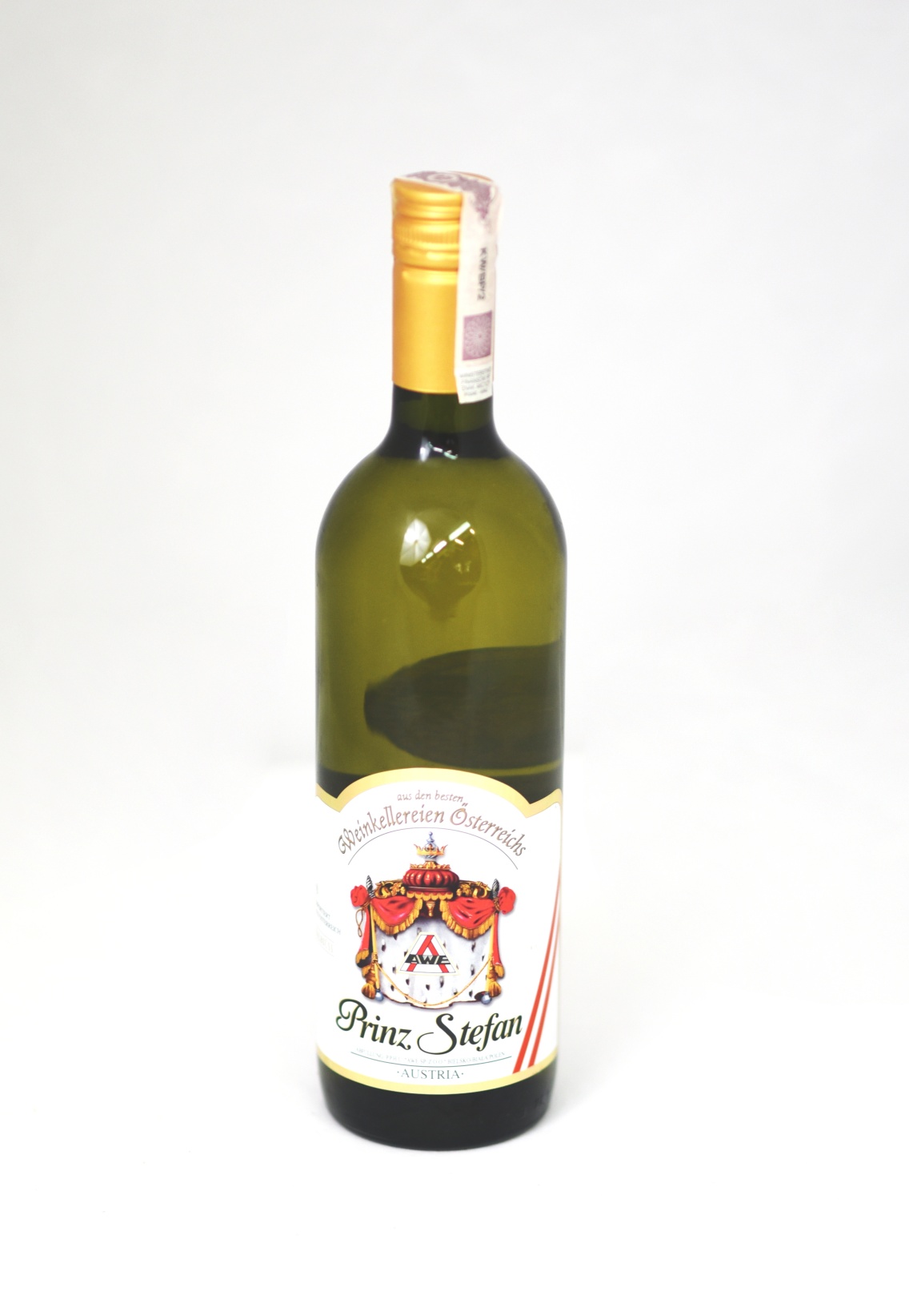 Wino Prinz Stefan białe gronowe półsłodkie 0,75 l