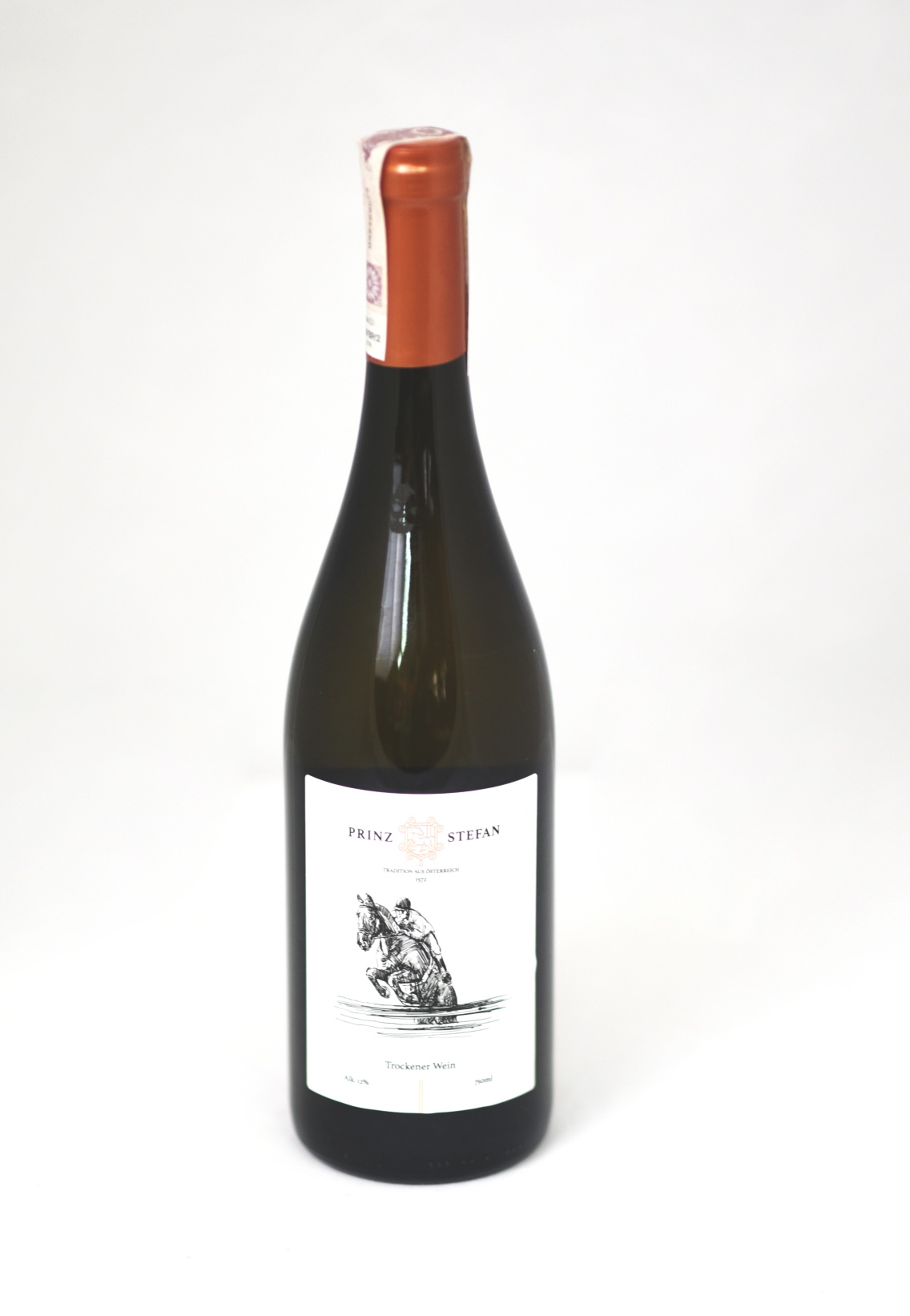 Wino Prinz Stefan białe gronowe wytrawne 0,75 l