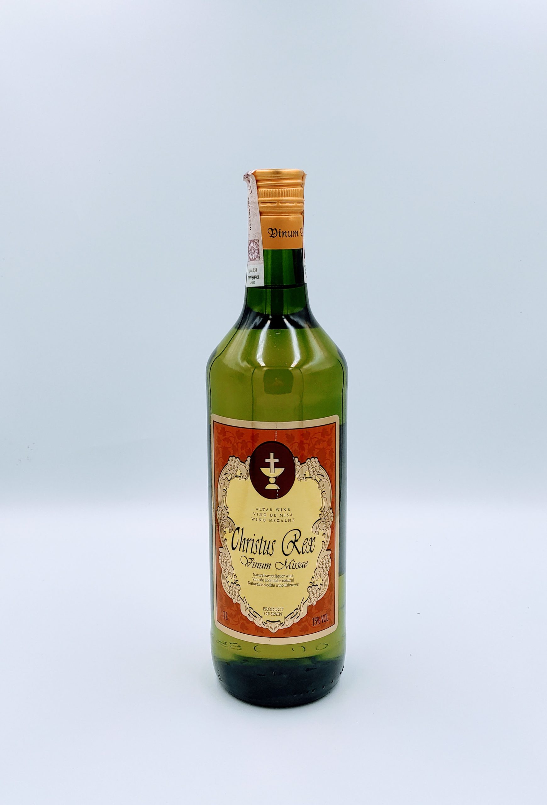 Wino Christus Rex  białe słodkie 1 l