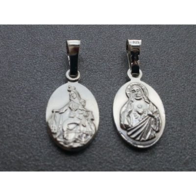 Medalik srebrny Matka Boża Szkaplerzna