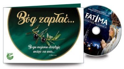 Bóg Zapłać z filmem DVD “Fatima. Ostatnia tajemnica”