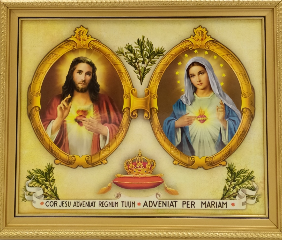 Obrazek – Serce Jezusa i Maryi