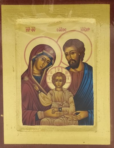 Ikona grecka OS św. Rodzina (Młody Józef)