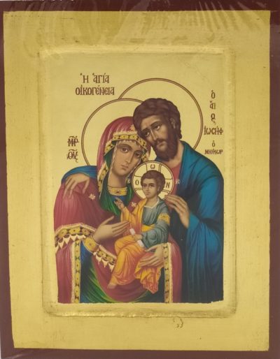 Ikona grecka Święta Rodzina