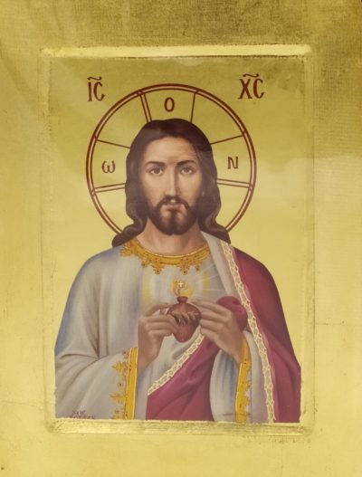 Ikona grecka Serce Jezusa