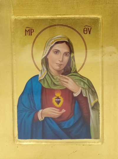 Ikona grecka Serce Maryi