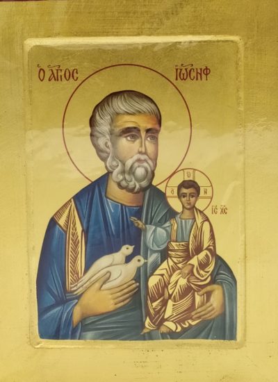 Ikona św. Józef grecka