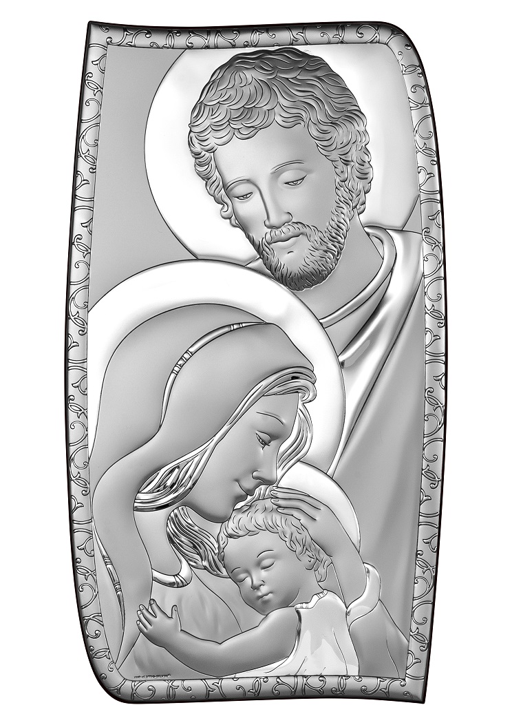 Obrazek srebrny św. Rodzina