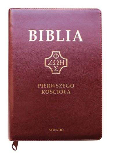 Biblia Pierwszego Kościoła – burgundowa