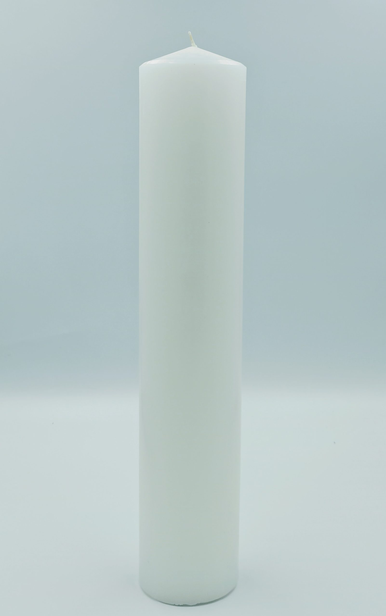 Świeca 1kg biała gładka (wys.33/śred.6,5cm)