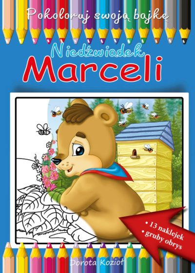 Niedźwiadek Marceli – kolorowanka