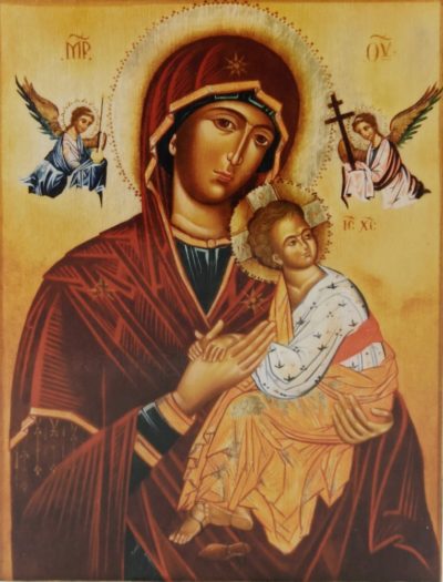 Ikona na drewnie - Matka Boża Nieustającej Pomocy