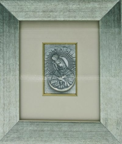 Obrazek srebrny - Matka Boża Ostrobramska