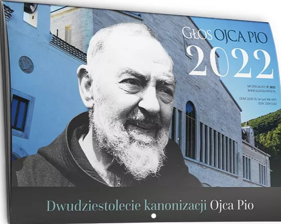 Kalendarz Głos Ojca Pio 2022