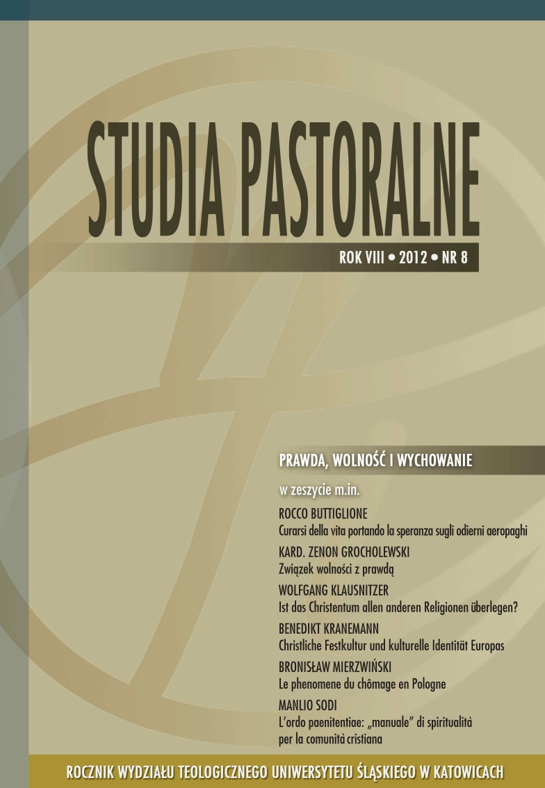 Studia Pastoralne nr 8 (2012)
