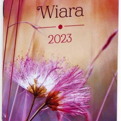 Kalendarz 2023 EP Wiara - kwiatek - kieszonkowy
