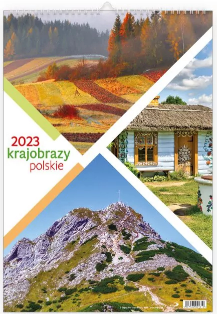 Kalendarz 2023 EP Krajobrazy polskie