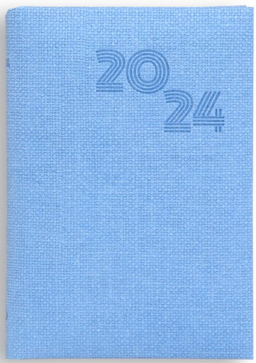Terminarz CARIBE 2024/ Edycja/ B7 błękitny