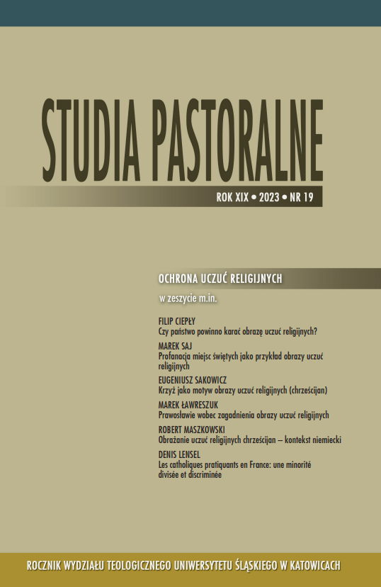 Studia pastoralne nr 19. Rok XIX. 2023