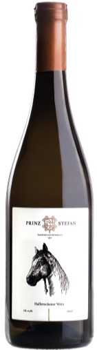 Wino Prinz Stefan białe gronowe półwytrawne 0,75 l