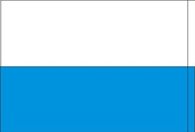 Flaga biało-niebieska ( 112 x 70 cm)