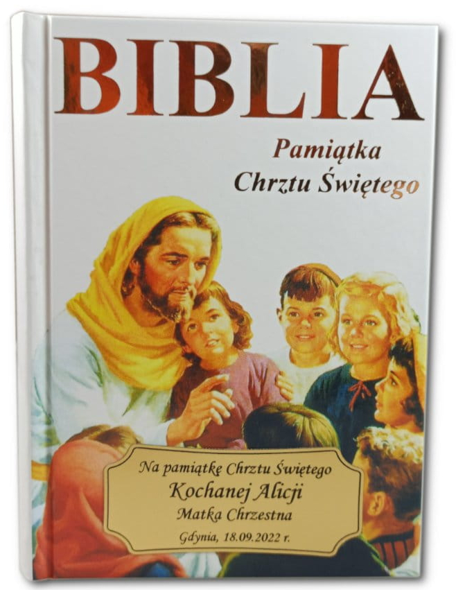 Biblia dla dzieci/ Opoka/ Pamiątka Chrztu Św.